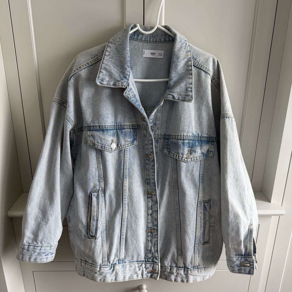 Mango Light Blue Denim Jacket
